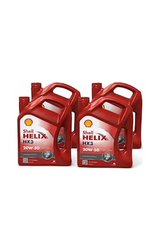 Shell Helix HX3 20W-50 Motor Yağı 4 x 4 L Shell Helix HX3 20W-50 Motor Yağı 4 x 4 L