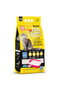 Pets Clean Kedi Kumu Natural Kokusuz 5lt Pets Clean Kedi Kumu Natural Kokusuz 5lt