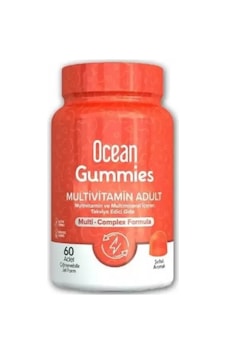 Ocean Gummies Multivitamin Adult 60 Yumuşak Jel Kapsül