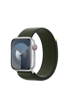 Adige Apple Uyumlu Watch 6 44mm Kordon Kayış Kumaş Cırtlı Adige Apple Uyumlu Watch 6 44mm Kordon Kayış Kumaş Cırtlı