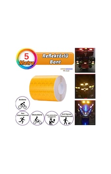Reflektörlü Reflektif Fosforlu Şerit Bant Petekli Reflekte I Kaz Bandı 5 Cm X 5 Metre Sa 28c48 Reflektörlü Reflektif Fosforlu Şerit Bant Petekli Reflekte I Kaz Bandı 5 Cm X 5 Metre Sa 28c48