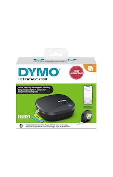 Dymo Bluetooth Etiket Makinası Letratag 200B Etiket Hediyeli Dymo Bluetooth Etiket Makinası Letratag 200B Etiket Hediyeli