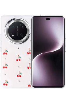 Honor Magic 7 Lite Kılıf Airbag Tasarımlı Simli Şeffaf Zore Kutup Kapak Kiraz Honor Magic 7 Lite Kılıf Airbag Tasarımlı Simli Şeffaf Zore Kutup Kapak Kiraz