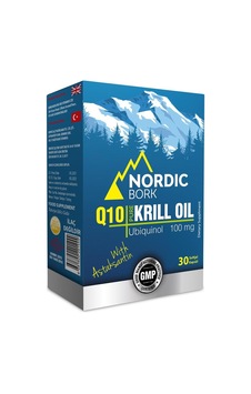 Nordic Bork Q10 Krill Oil 30 Softgel Kapsül Nordic Bork Q10 Krill Oil 30 Softgel Kapsül
