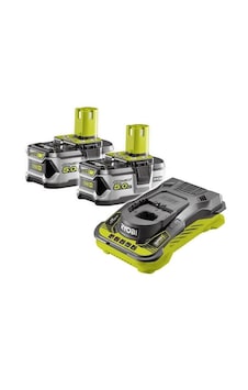 Ryobi Rc18150-250 Akü Ve Hızlı Şarj Cihazı 2x5.0ah Ryobi Rc18150-250 Akü Ve Hızlı Şarj Cihazı 2x5.0ah