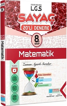 8. Sınıf LGS Matematik Video Çözümlü 20'li Sayaç Deneme- Evrensel İletişim Yayınları 8. Sınıf LGS Matematik Video Çözümlü 20'li Sayaç Deneme- Evrensel İletişim Yayınları