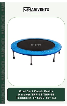 Özel Seri Çocuk Pratik Hareket Trp-48 Trp-48 Trambolin Tr 6000 48" 1