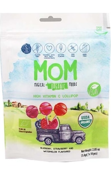 Mom Organik Lolipop 10'lu 1 Paket Mom Organik Lolipop 10'lu 1 Paket