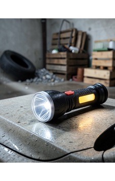 Uzun Menzilli Işıldak 9 Led 4 Mod