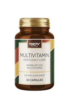 Bigjoy Vitamins Men's Multivitamin Erkeklere Özel Vitamin Ve Mineral Takviyesi 30 Bitkisel Kapsül Bigjoy Vitamins Men's Multivitamin Erkeklere Özel Vitamin Ve Mineral Takviyesi 30 Bitkisel Kapsül