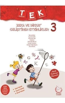Palme 3. Sınıf Tek Zeka ve Dikkat Geliştiren Etkinlik Seti