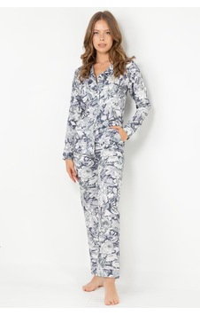 Miorre Doremi Mist Flower Uzun Kollu Bayan Pijama Takımı 001 Miorre Doremi Mist Flower Uzun Kollu Bayan Pijama Takımı 001
