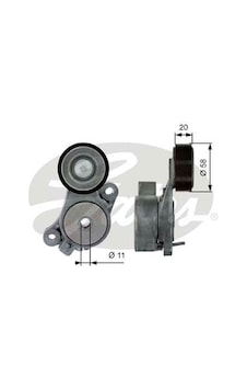 GATES T39040 Alternatör Gergi Rulmanı Golf 06-Jetta 06-Passat 09-Tiguan 08-A1 11-Fabıa 10- 1.4Tsı GATES T39040 Alternatör Gergi Rulmanı Golf 06-Jetta 06-Passat 09-Tiguan 08-A1 11-Fabıa 10- 1.4Tsı