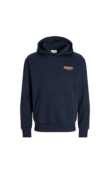 Jack & Jones Erkek Jjolıve Kanguru Cepli Kapüşonlu Sweatshirt 12256833 Lacivert Jack & Jones Erkek Jjolıve Kanguru Cepli Kapüşonlu Sweatshirt 12256833 Lacivert