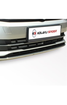 Volkswagen Passat B8 Ön Tampon Alt Çıtası 3 Prç Krom 2015 ve Sonr