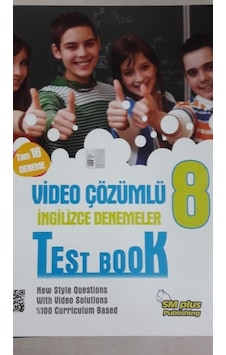 8. Sınıf Video Çözümlü İngilizce Denemeler Test Book - Gizem Bengü Turgut - SM Plus Publishing 8. Sınıf Video Çözümlü İngilizce Denemeler Test Book - Gizem Bengü Turgut - SM Plus Publishing