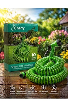 Cherry 10 Metre Spiral Hortum Seti