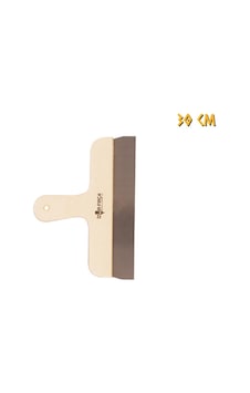 İzmir Fırça Ahşap Eğri Saplı Çelik Spatula - 30 Cm. İzmir Fırça Ahşap Eğri Saplı Çelik Spatula - 30 Cm.
