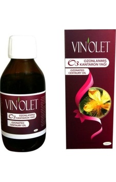 Vinolet Ozonlanmış Kantaron Yağı 3 x 100 ML