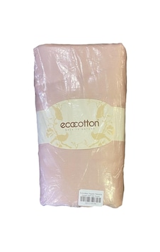 Ecocotton Organik Pamuklu Çarşaf 280 280 Pembe - Pembe