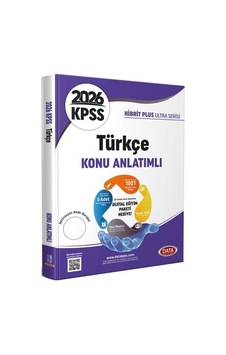 2026 Kpss Türkçe Hibrit Plus Ultra Serisi Konu Anlatımlı Data Yayınları 2026 Kpss Türkçe Hibrit Plus Ultra Serisi Konu Anlatımlı Data Yayınları