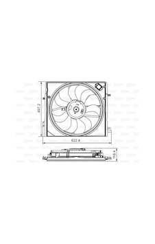 Fan Motoru Valeo 698582 Nissan Qashqai Fan Motoru Valeo 698582 Nissan Qashqai