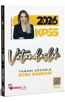 2026 Kpss Vatandaşlık Soru Bankası Çözümlü - Esra Özkan Karaoğlu Hoca Kafası Yayınları 2026 Kpss Vatandaşlık Soru Bankası Çözümlü - Esra Özkan Karaoğlu Hoca Kafası Yayınları