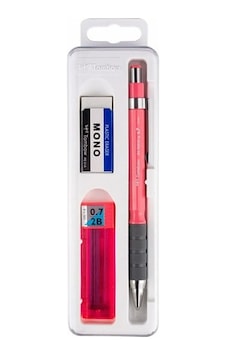 Tombow Sh-300 Grip 0,7 Mm Pembe Uç Silgi Kalem Seti Tombow Sh-300 Grip 0,7 Mm Pembe Uç Silgi Kalem Seti