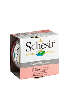 Schesir Somonlu Konserve Yetişkin Kedi Maması 85 G Schesir Somonlu Konserve Yetişkin Kedi Maması 85 G