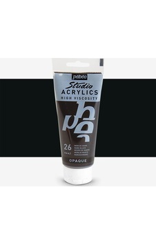 Akrilik Boya Studio 100ml Mars Black 26 Beyaz