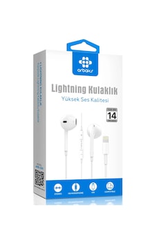 iPhone Uyumlu 14 Lightning Kulaklık Arbaks Arb-200 Typc-e iPhone Uyumlu 14 Lightning Kulaklık Arbaks Arb-200 Typc-e