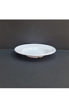 6 Adet Standart Melamin Çizgi Çukur Yemek Tabağı 21 Cm Derinlik 3cm Beyaz 6 Adet Standart Melamin Çizgi Çukur Yemek Tabağı 21 Cm Derinlik 3cm Beyaz