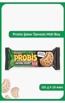 Probis Şeker İlavesiz Midi Boy 101gx18 Adet