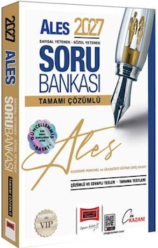 Yargı Yayınları 2027 Ales Vip Sayısal-sözel Yetenek Tamamı Çözümlü Soru Bankası Yargı Yayınları 2027 Ales Vip Sayısal-sözel Yetenek Tamamı Çözümlü Soru Bankası