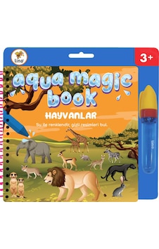 Aqua Magic Book - Hayvanlar Sihirli Boyama Kitabı Aqua Magic Book - Hayvanlar Sihirli Boyama Kitabı