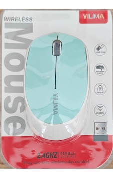 Yılıma Qs-205 Kablousz Mouse Yeşil/ Beyaz Yılıma Qs-205 Kablousz Mouse Yeşil/ Beyaz