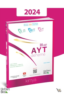 345-2024 Model 20'Li Ayt Kimya Denemesi 345-2024 Model 20'Li Ayt Kimya Denemesi