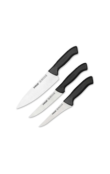 Pirge Ecco 35175 Şef Baba Bıçak Seti Siyah Pirge Ecco 35175 Şef Baba Bıçak Seti Siyah