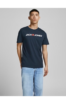 Jack & Jones JACK JONES Logo Baskılı Yuvarlak Yaka Erkek Tişört 12137126 Lacivert Jack & Jones JACK JONES Logo Baskılı Yuvarlak Yaka Erkek Tişört 12137126 Lacivert