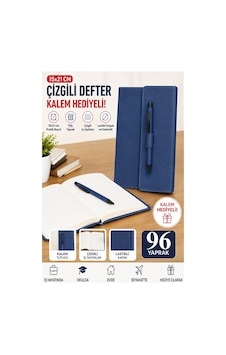 Kaliteli Kapaklı Lastikli Not Defteri A5 15x20cm 1 Adet Lizz Sf3kl Sert Kapak Ciltli 96 Yaprak Çizgili Tükenmez Kalem Mavi Kaliteli Kapaklı Lastikli Not Defteri A5 15x20cm 1 Adet Lizz Sf3kl Sert Kapak Ciltli 96 Yaprak Çizgili Tükenmez Kalem Mavi