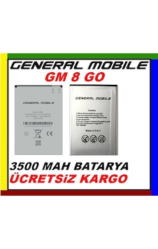 General Mobile Gm 8 Go Pil Batarya G006 Pil Kodu 3500 Mah General Mobile Gm 8 Go Pil Batarya G006 Pil Kodu 3500 Mah
