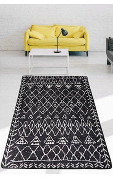 Soho Black Djt 80X120 Cm Kaymaz Dekoratif Halı Soho Black Djt 80X120 Cm Kaymaz Dekoratif Halı