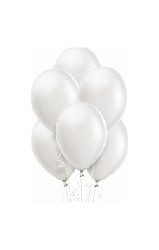 Balonevi Balon Metalik Beyaz 12 İnc 100 Lü Balonevi Balon Metalik Beyaz 12 İnc 100 Lü