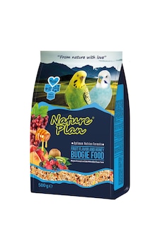 Nature Plan Meyveli Ballı Muhabbet Kuşu Yemi 500 G