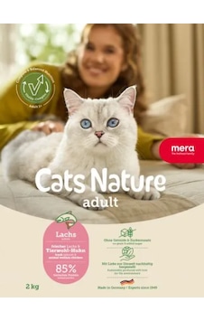 Mera Cats Nature Somon Yetişkin Kedi Maması 2 KG Mera Cats Nature Somon Yetişkin Kedi Maması 2 KG