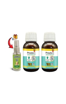 Prostavec 2 Kutu Erkeklere Özel Likit Formül 50 M Şurup + Çörek Otu Masaj Yağı 30 Ml Prostavec 2 Kutu Erkeklere Özel Likit Formül 50 M Şurup + Çörek Otu Masaj Yağı 30 Ml