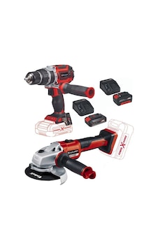 Einhell TP-CD 18/60 Li-i BL Axxio 125mm 2.5-4.0AH Kömürsüz Set Einhell TP-CD 18/60 Li-i BL Axxio 125mm 2.5-4.0AH Kömürsüz Set