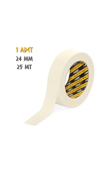 Sgs Kağıt Maskeleme Bandı 24 Mm. - 25 Mt. - 1 Adet Sgs Kağıt Maskeleme Bandı 24 Mm. - 25 Mt. - 1 Adet