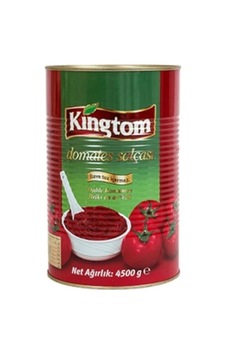 Kingtom Domates Salçası 4500 G Kingtom Domates Salçası 4500 G