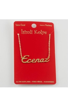 Ecenaz İsimli Kolye Kişiye Özel 11 Ecenaz İsimli Kolye Kişiye Özel 11